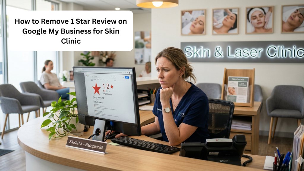 How to Remove 1 Star Review on Google My Business for Skin Clinic