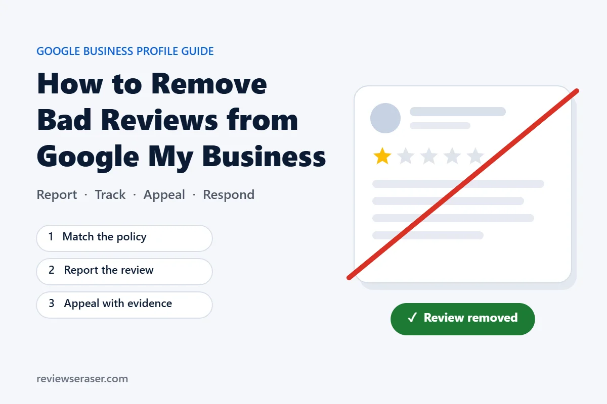 How to remove bad reviews from Google My Business - step-by-step owner guide